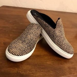 Sole Society animal print slip-on sneakers 8.5
